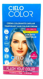Tinte Cielo Color Sin Amoniaco Tonos Azules 50gr Otowil