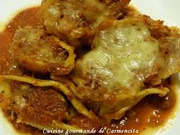 Recette Pate Conchiglioni Napoletani Farcie A La Viande 750g Recettes De Cuisine Recette Pate Viande