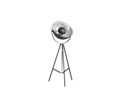 Stehlampe Schwarz Silber 165 Cm Thames Ii Beliani De