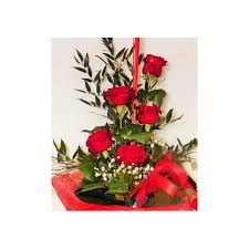 Le spese di spedizione, la confezione e il biglietto da allegare sono inclusi nel prezzo. Mondoverde 5 Rose Rosse Gambo Lungo