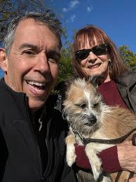 A beautiful day in Calabasas with my old neighbor Johanna Ray…and Sadie!