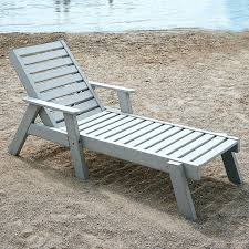 Polywood Captain Recycled Plastic Chaise Lounge With Arms Quality Outdoor Furniture Chaise Lounge Outdoor Chaise Lounge
