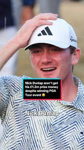 Nick Dunlap Masters Yips