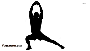 Exercise Cartoon Silhouette Vector Clipart Images Pictures Design element icon object decor. silhouette pics
