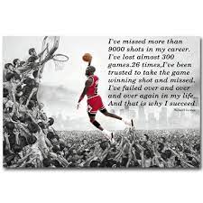 And that is why i succeed. Michael Jordan Motivational Succeed Quote Art Silk Fabric Poster Print Basketball Sport Picture Room Wall 043 With Free Shipping Worldwide Weposters Com