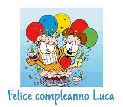 Buon Compleanno Luca Buon Compleanno Compleanno Buongiorno Immagini