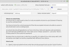 Check if the password is disabled by viewing /etc/shadow file for user entry. Ot Unlock Luks Tool