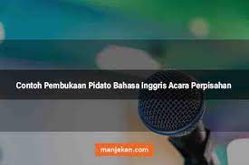Penutup Pidato Bahasa Inggris Dan Artinya