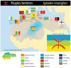 Hide message we are unable to locate the region kabylie. Flag Map Of Berber Peoples Of North Africa Map North Africa Language Map