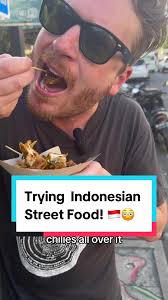 Dude Talking about Street Food