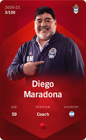— rodrigo ahumada (@rodrigoahumada4) november 26, 2020. Diego Maradona 2020 21 Rare 3 100