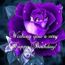These pictures can be sent. Happy Birthday Flowers Mom Shiny Happy Birthday Purple Birthday Beautiful Purple Flowers 736x736 Wallpaper Teahub Io