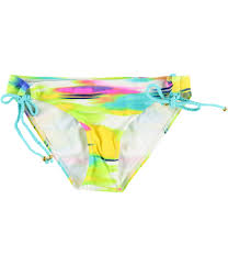 Raisins Womens Breaded Bikini Swim Bottom