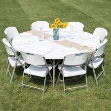Lancaster Table Seating 72 Round Heavy Duty Granite White Plastic Folding Table Lancaster Table Table Seating Folding Table