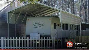 Rv Cover Boxed Eave Carport 12 X 31 Rv Cover Carport Rv