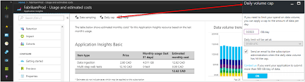 Monitoring application performance with application insights. Manage Usage And Costs For Azure Application Insights Azure Monitor Microsoft Docs