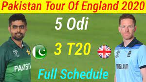 Pakistan vs england, 1st odi venue: Pakistan Tour Of England 2020 Pak Vs Eng T20 Test Series Full Schedule Date And Time Table Youtube