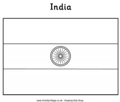 10 best india coloring pages for kids: India Colouring Pages