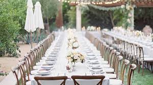 Wedding table setup wedding set up wedding table decorations wedding reception decorations rose wedding wedding details wedding dress cloth table covers lace runner. 23 Beautiful Banquet Style Tables For Your Wedding Reception