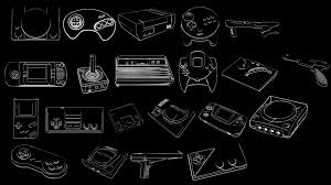 Game Consoles And Controllers Illustration Artwork Hd Wallpaper Wallpaper Flare