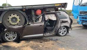 A huge crash on the a13 has blocked the road this morning. Photo Released Of A13 Crash In Thurrock After Car Hit From Behind By Lorry Time 107 5 Fm Time 107 5 Fm