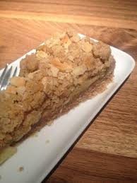 Alles mit dem mixer (rührstäbe) zu streuseln verarbeiten. Streuselkuchen Mit Apfel Rhabarber Fullung Goveggie Go Green