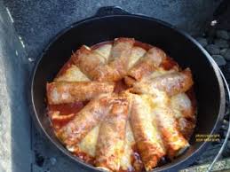 Chicken Cheese Enchiladas Dutch Oven Recipes Oven Recipes Dutch Oven Camping Recipes