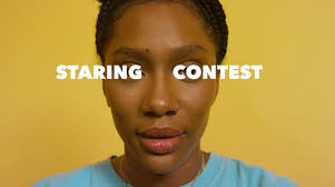 Can you beat Amber in a Staring Contest?