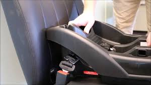 Locking Clip Installation Infant Car Seat Base Youtube