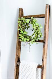 You can also place this wood rack in a guest bathroom to hold extra towels ready for your overnight guests. Easy 15 Wooden Blanket Ladder In Less Than An Hour