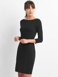 Gap Womens Modern Tee Boatneck Dress True Black Boat Neck Dress Fashion Fashion Clothes Women