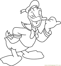 Show your kids a fun way to learn the abcs with alphabet printables they can color. Disney Donald Duck Coloring Page For Kids Free Donald Duck Printable Coloring Pages Online For Kids Coloringpages101 Com Coloring Pages For Kids