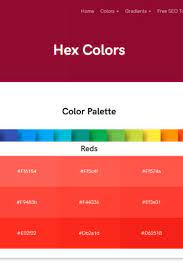 Here's your guide to choosing the best color for your logo. Hex Colors Color Coding Red Colour Palette Hex Colors