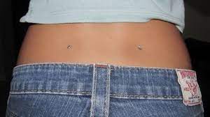 Lower Back Dimple Dermals Dermal Piercing Lower Back Dimples Back Dimple