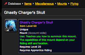 Find many great new & used options and get the best deals for ghostly charger loot card world of warcraft ghastly skull mount wow tcg spectral at the best online prices at ebay! Ghostly Charger Wow Tcg Mount Loot Preview