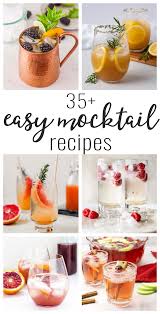 35 Easy Mocktail Recipes In 2020 Easy Mocktail Recipes Summer Cocktail Recipes Watermelon Mint Lemonade