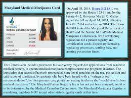 We also offer cbd products for sale at this location. Medical Cannabis Card Maryland