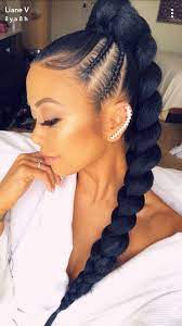 47 Best African Fishtail Braids Hairstyle 2019 For Black Hair Blackhairstyles Hair Ponytail Styles Braids For Black Hair Fishtail Braid Hairstyles