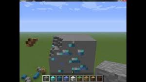 Here's all your minecraft diamond information! Minecraft Building A Giant Diamond Ore Youtube