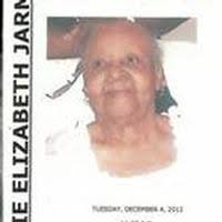 Obituary information for Sadie Elizabeth Jarmon