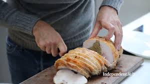 No matter what the cut of turkey, baste regularly. Video Christmas 2014 S Turkey With Homemade Gravy Independent Ie