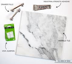 What adhesive do you use for marble tiles. Diy Marble Marble Tray Inexpensive Diy Decor