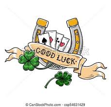 For the past thirty years, lucky 13 tattoo has earned respect in the city as a friendly, professional and consistently capable tattoo parlour. Tattoo Horseshoe Four Leaf Clover And Playing Cards Good Luck Tattoo Old School Style Lucky Symbol Vector Sto Luck Tattoo Lucky Symbols Good Luck Symbols