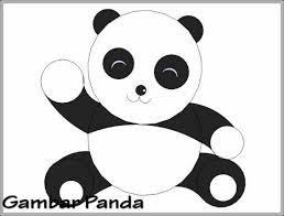 Kolase kura kura dengan biji bijian kacang hijau. 25 Inspirasi Keren Sketsa Gambar Hewan Panda Lucu Asiabateav