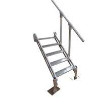 Steel Rolling Mobile Frame Scaffolding Tower with Staircase