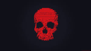 Find and follow posts tagged tulang on tumblr. Red Skull Ascii 3840x2160 Investified Is A Blog For People Passionate About Business Investments Finance Skull Wallpaper Glitch Art Art Wallpaper