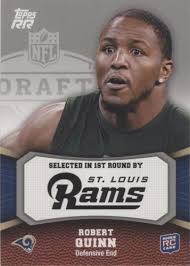 2011 Bowman Sterling Robert Quinn Rookie Black Refractor #20/50