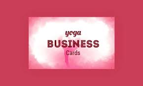 It's time to share the love.dimensions: Why You Need A Yoga Business Card Yoga Business Card Designs Buzzcnn