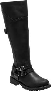 Harley Davidson Women S Lomita 15 25 Inch Black Or Wine Motorcycle Boots D84325 Motorcycle Boots Leather Motorcycle Boots Boots