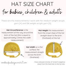 Today, i'm going to share my trade secrets with you. Crochet Hat Size Chart Oombawka Design Crochet